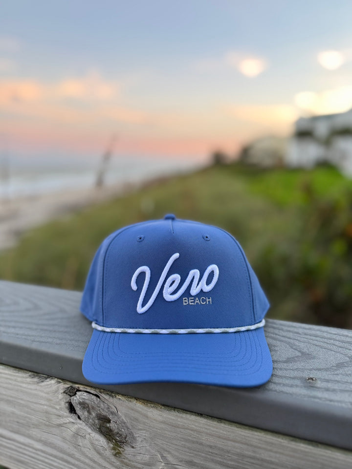 Vero Performance Rope Hat - Bahama Blue