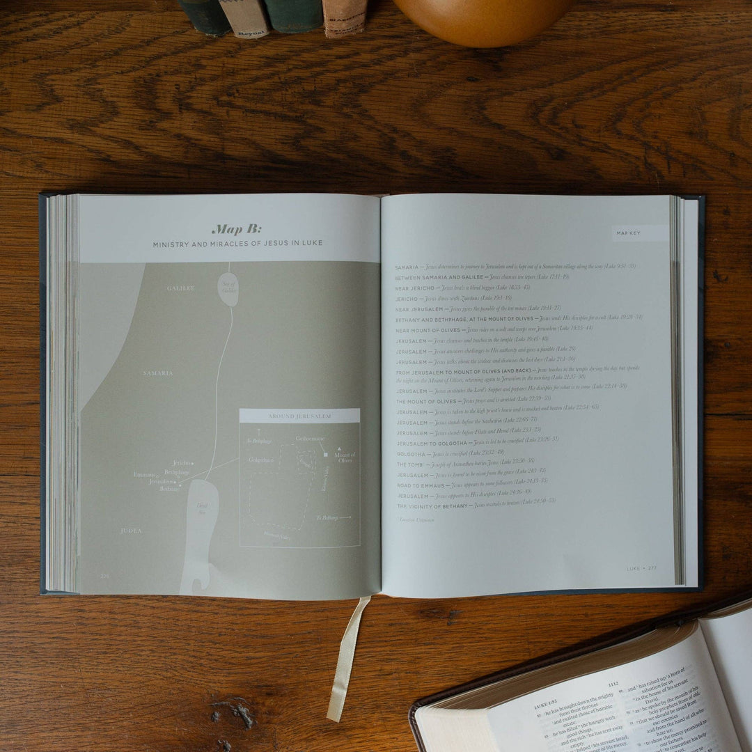 The Daily Grace Co - Bible Maps Handbook | Coffee Table Book