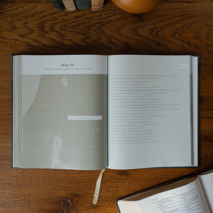 The Daily Grace Co - Bible Maps Handbook | Coffee Table Book