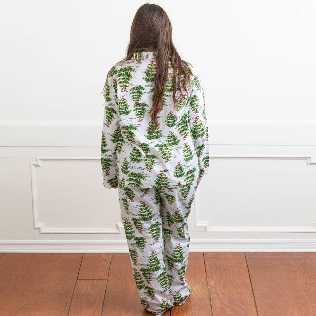 Everly Evergreens Flannel PJ Set