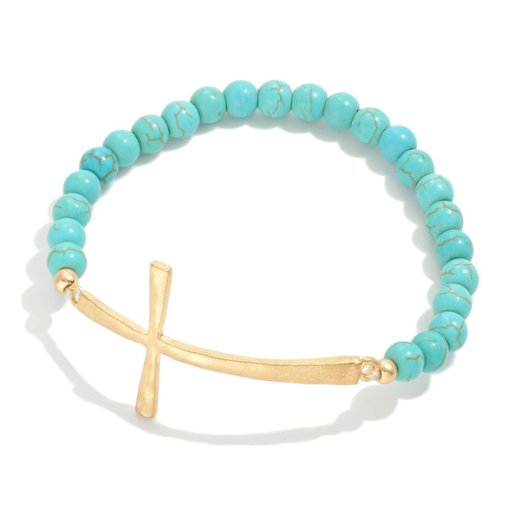 How He Loves Us Cross Bracelet