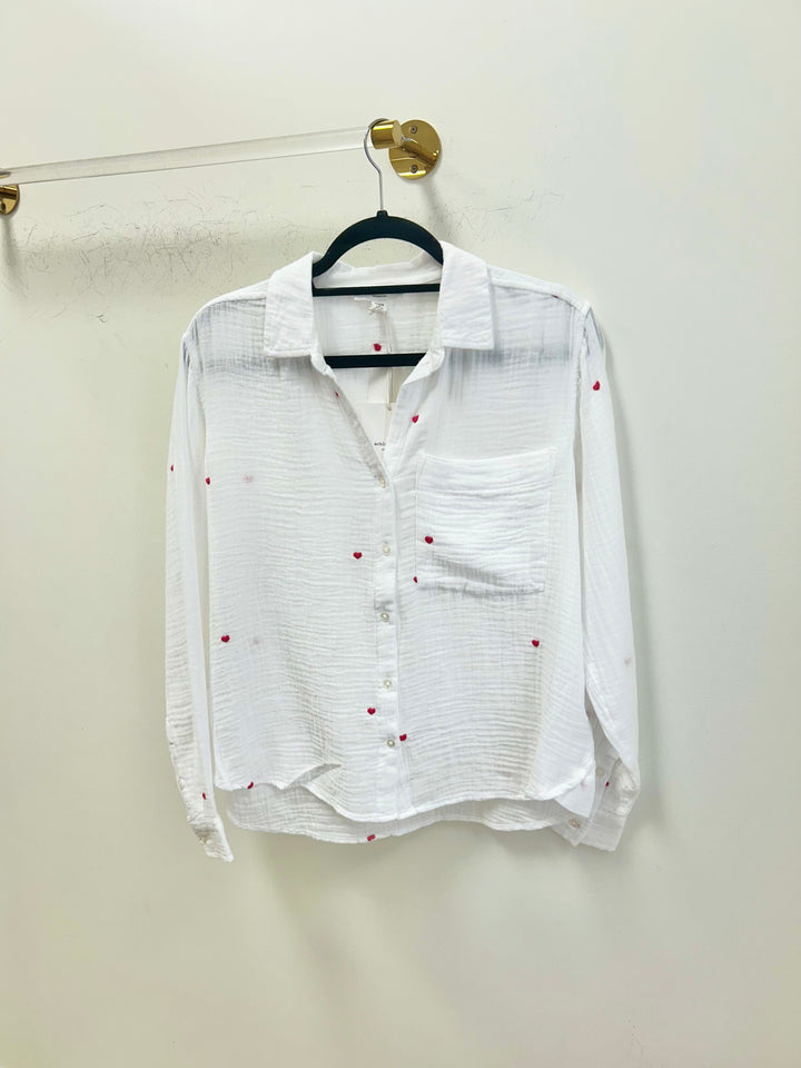 Hearts of Linen Top