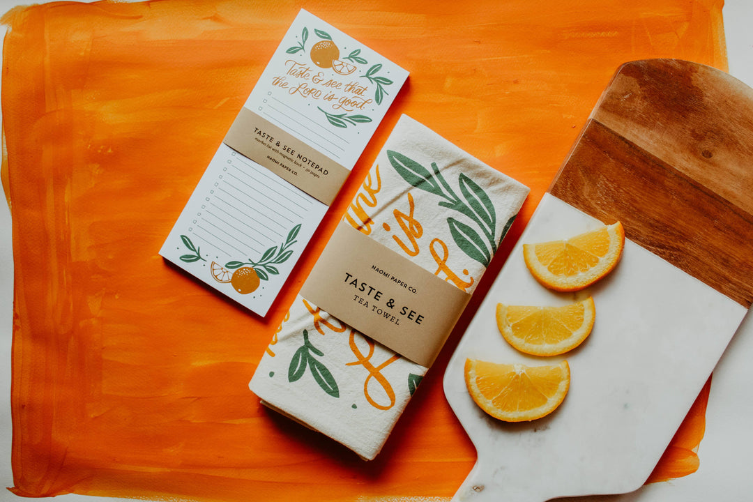 Naomi Paper Co. - Taste &amp; See Tea Towel