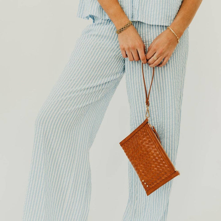 Veda Woven Crossbody Bag