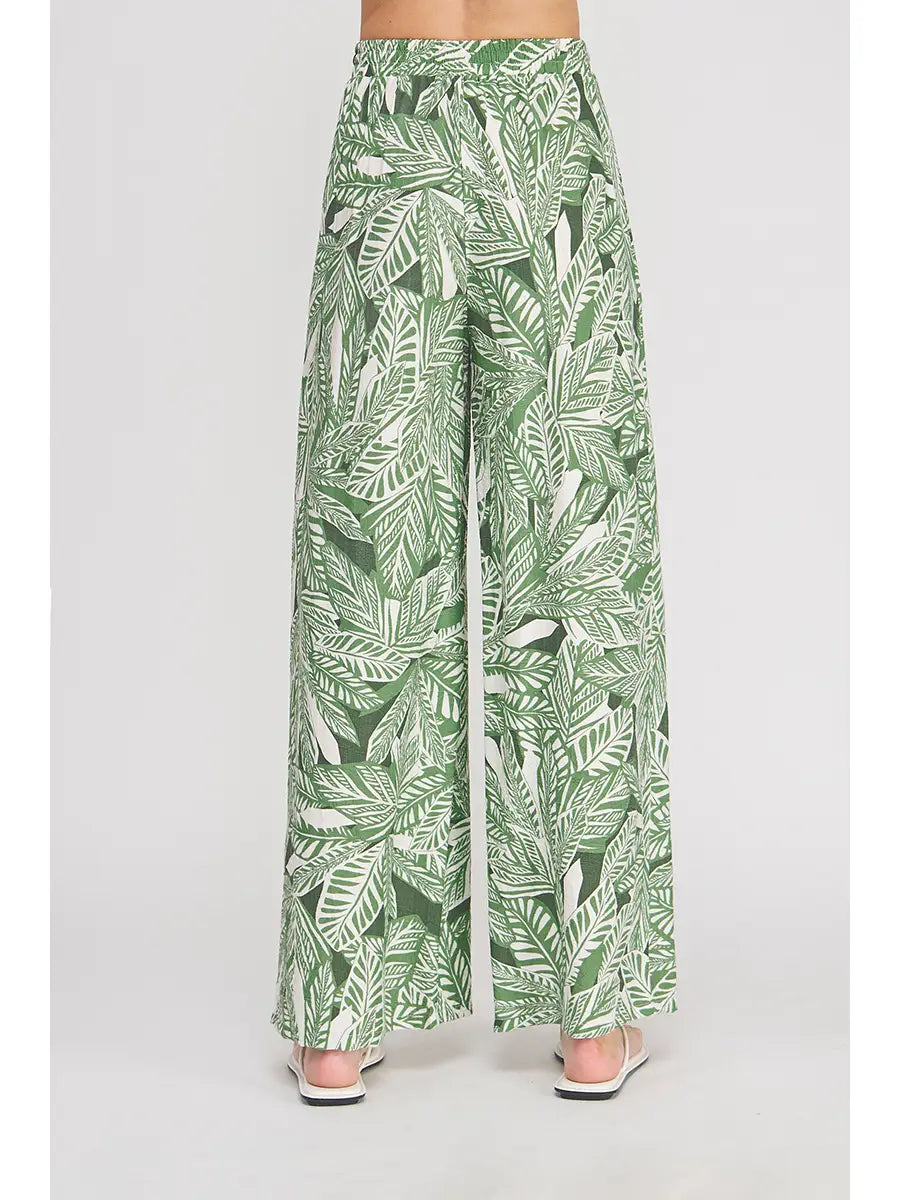 Queen Palm Flowy Pants