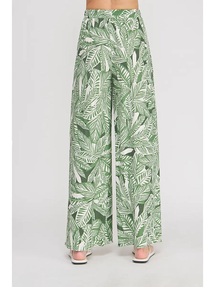 Queen Palm Flowy Pants