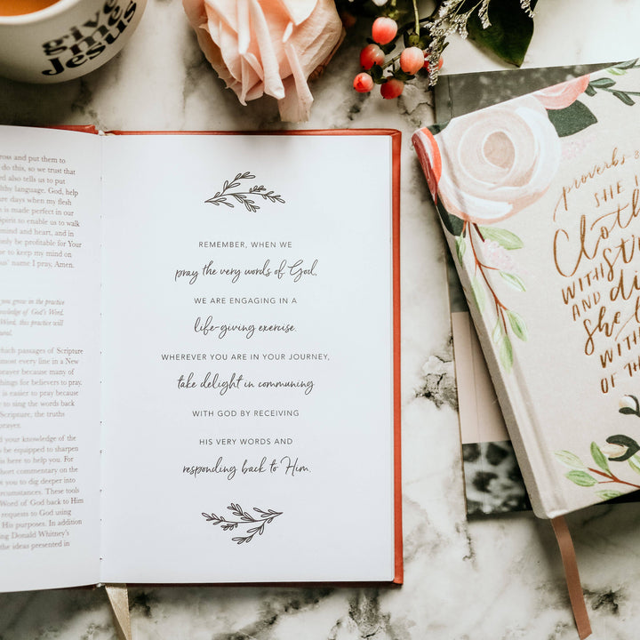 The Daily Grace Co - Praying Scripture for Motherhood Journal
