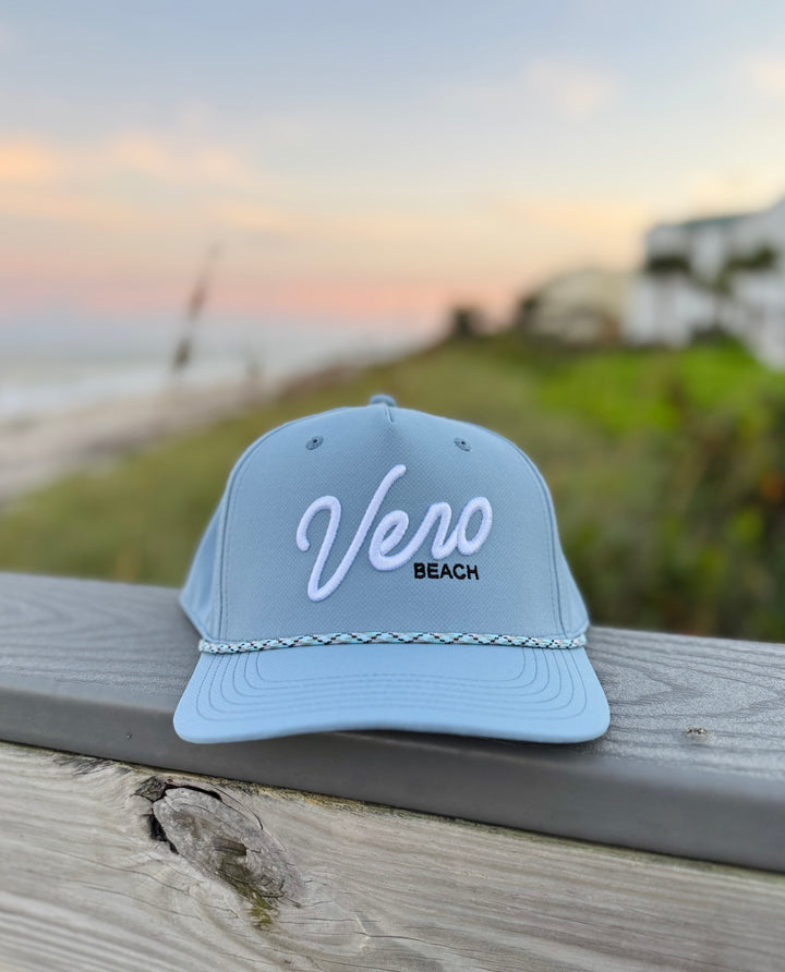 Vero Performance Rope Hat - Ocean Grey