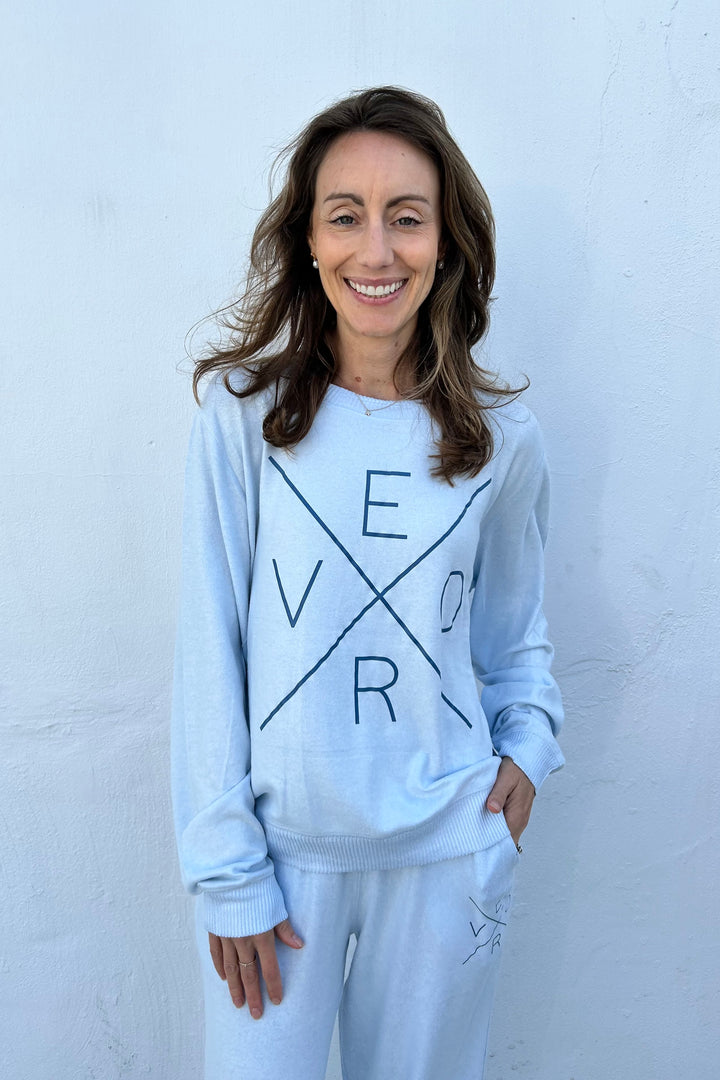 Vero Super Soft Crew - Sky Blue