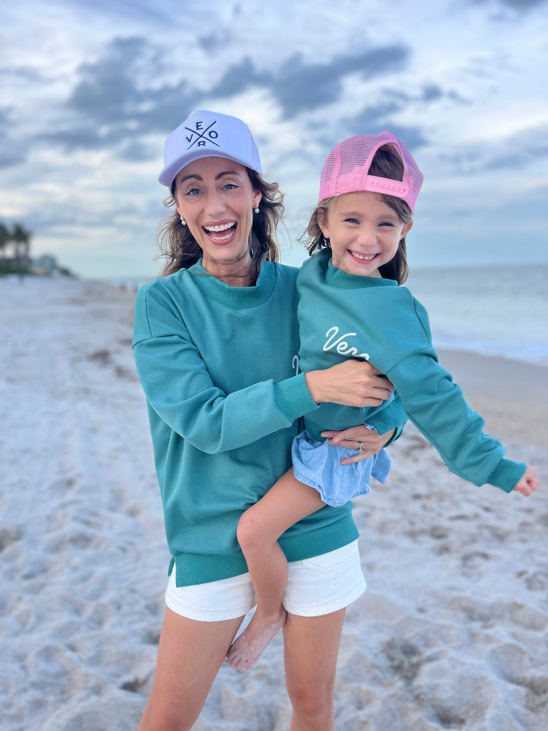 Reversible VERO Mock Neck Youth - Teal