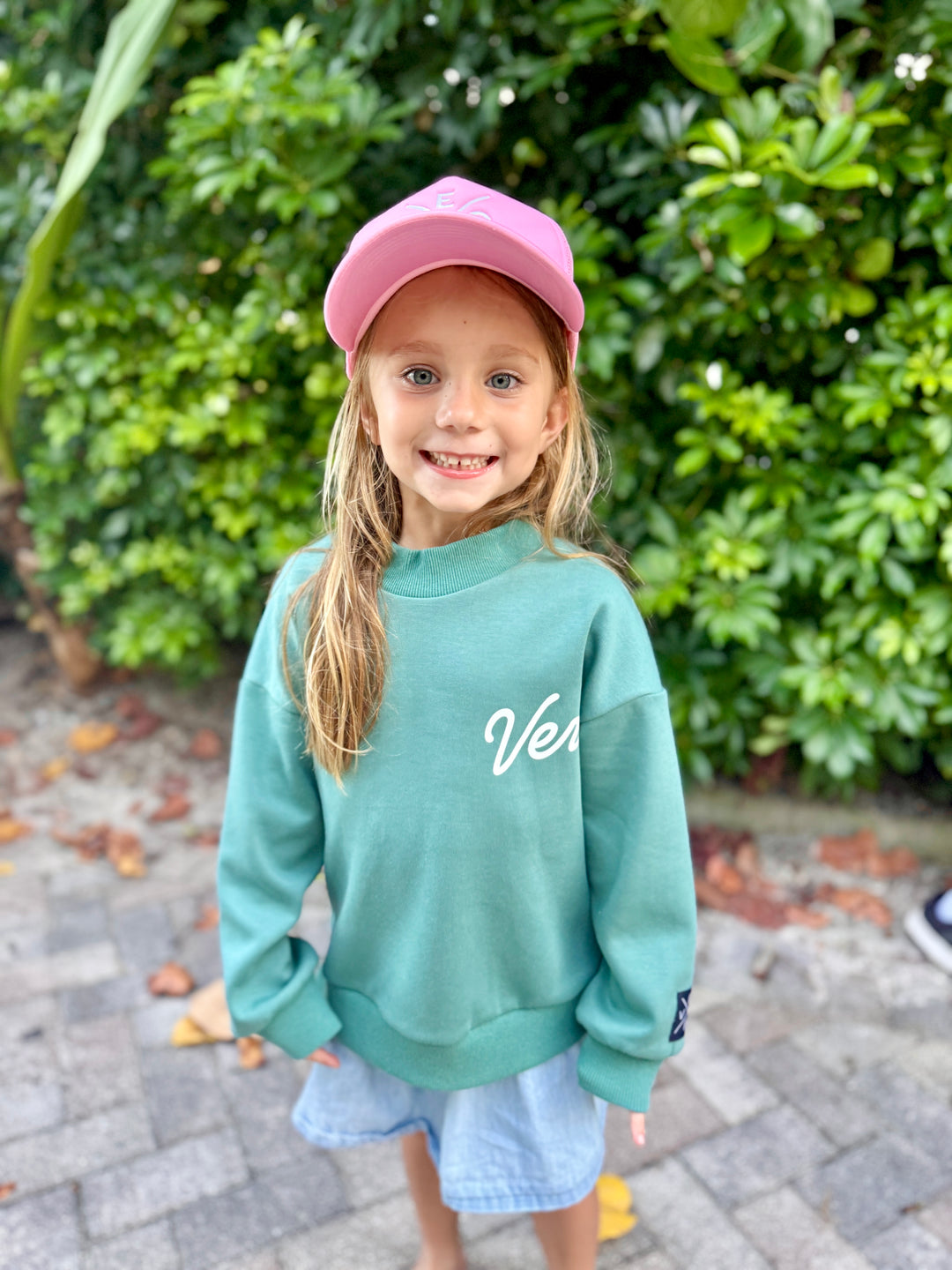 Reversible VERO Mock Neck Youth - Teal