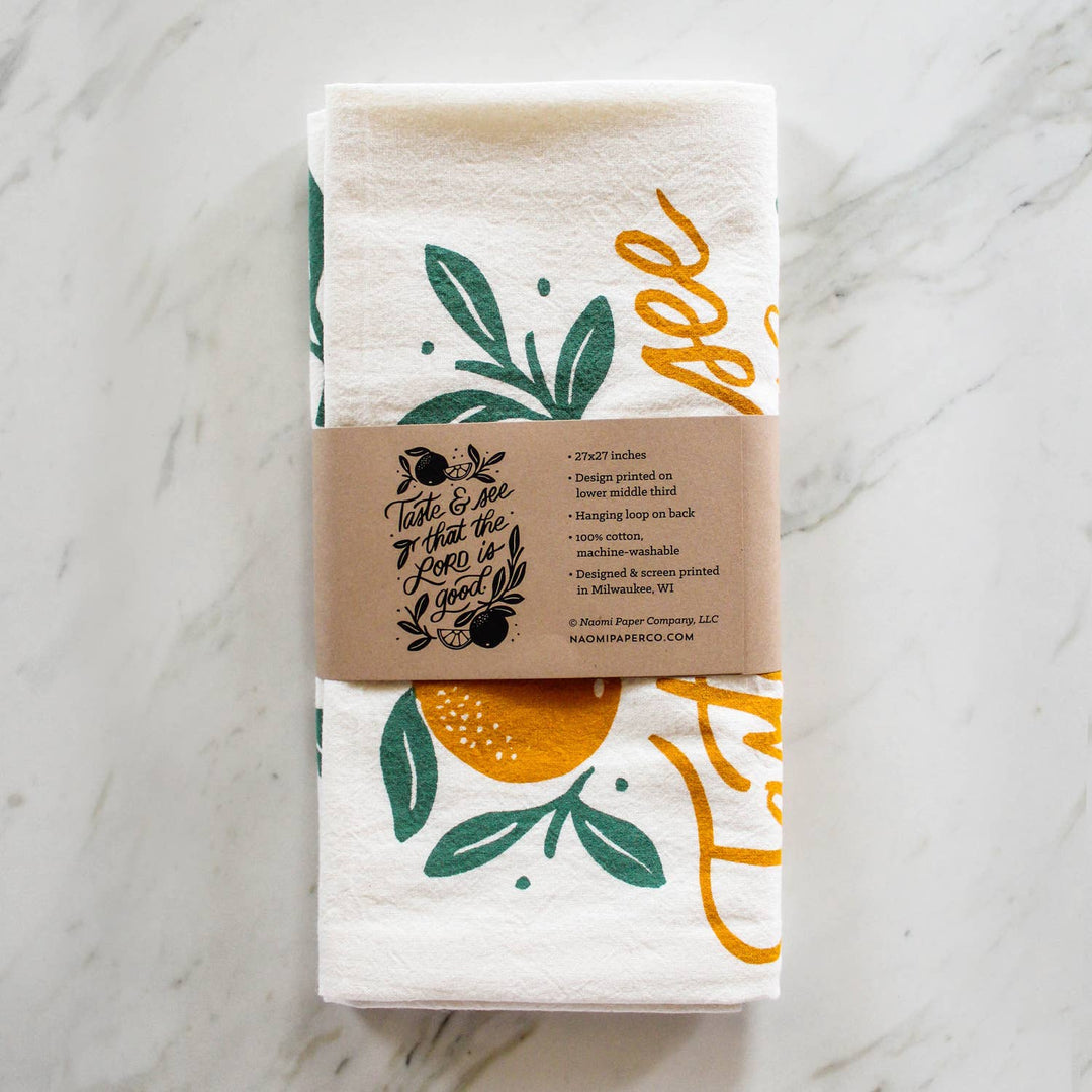 Naomi Paper Co. - Taste &amp; See Tea Towel