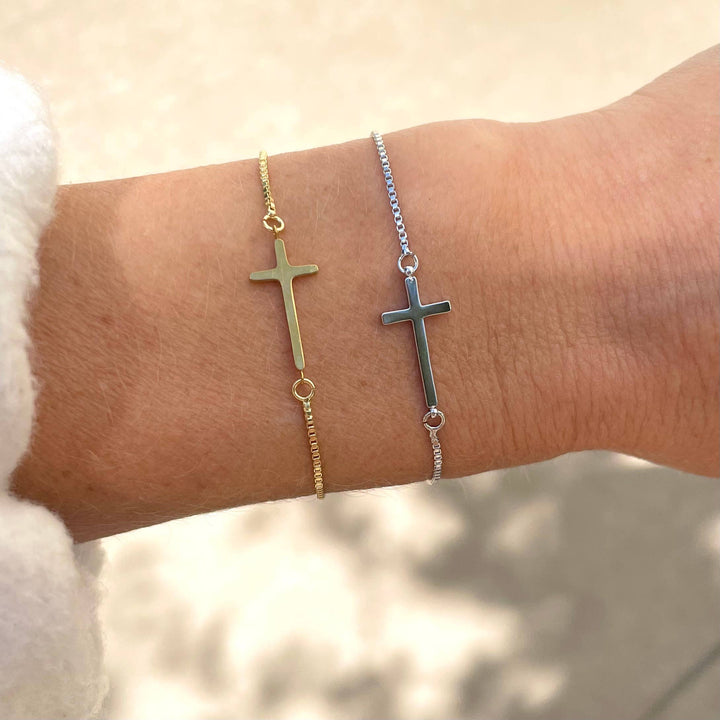 Nikki Smith Designs - Cross Slider Bracelets