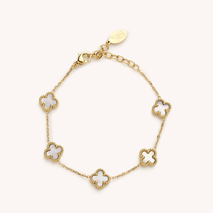 Nikki Smith Designs - Mini White Flora Bracelet