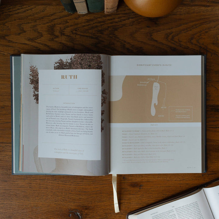 The Daily Grace Co - Bible Maps Handbook | Coffee Table Book
