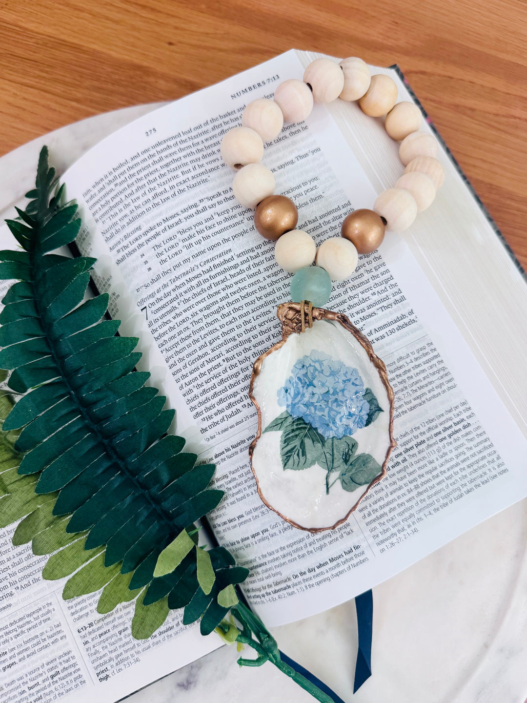 Oyster Blessing Beads