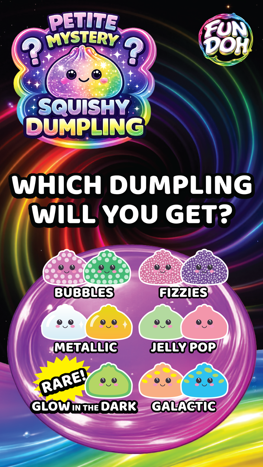 Mystery Mini Petite Dumpling Squishy