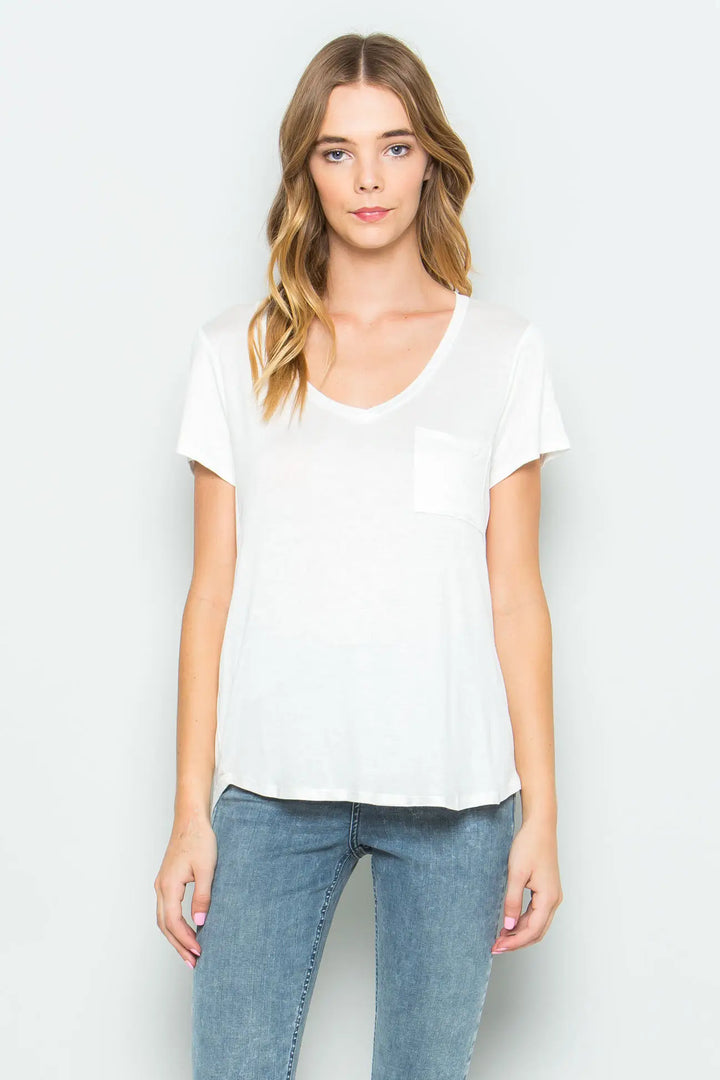 As You Are Pocket Tee - Ivory