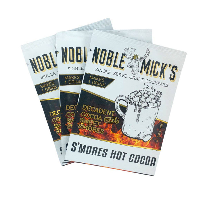 NOBLE MICK'S - Single Serve Craft Cocktails - S'mores Hot Cocoa Single Serve Craft Cocktail