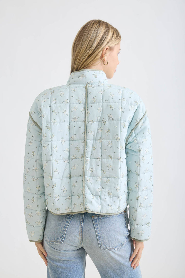 Fig Blooms Quilted Jacket