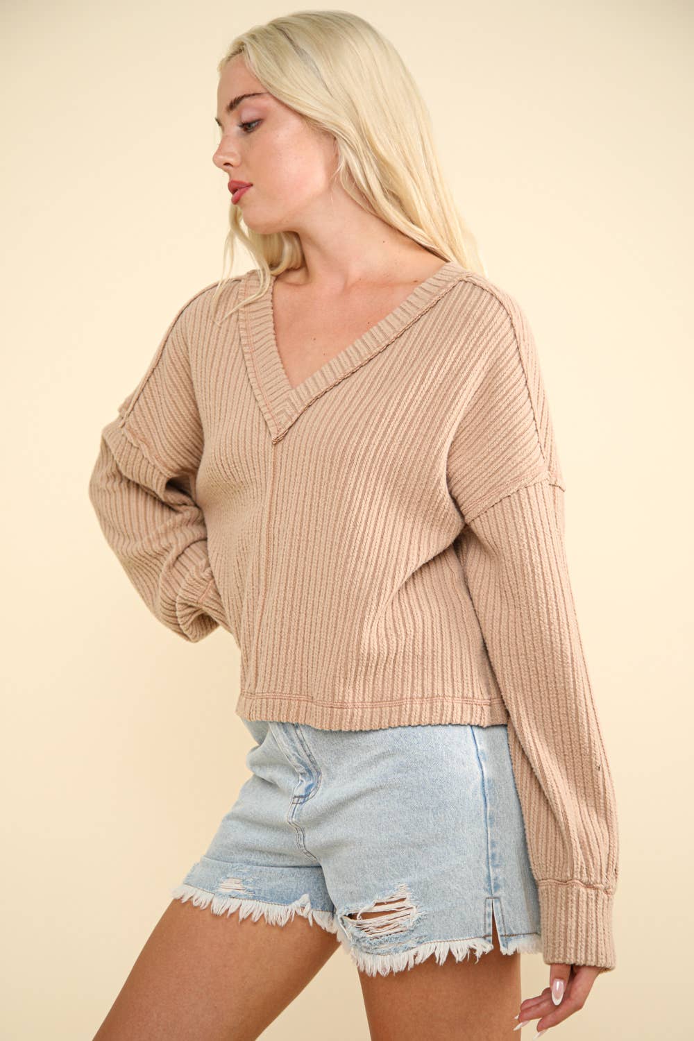 Lavern Latte Sweater