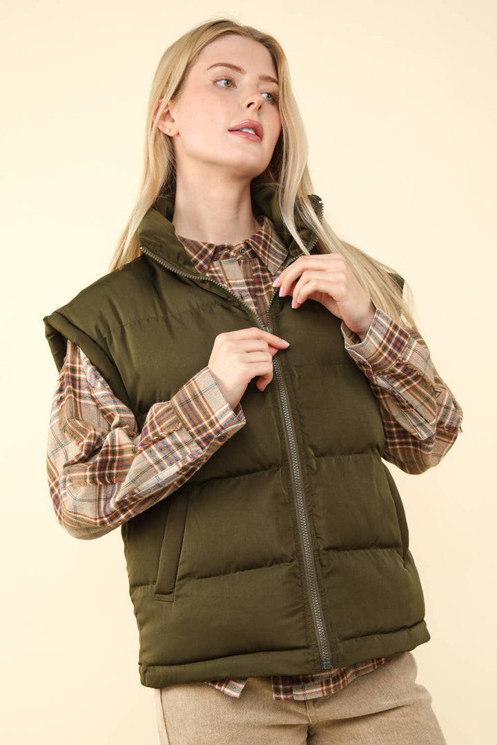 Spruce Puffer Vest