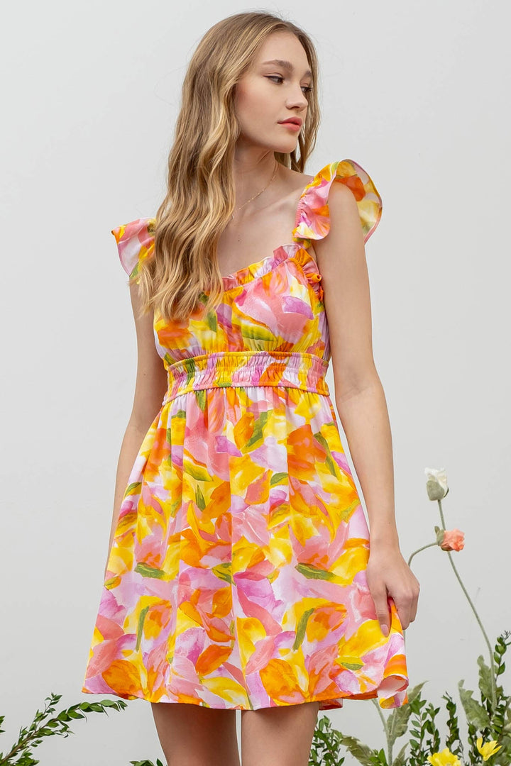 Perfect Petals Dress - Pink