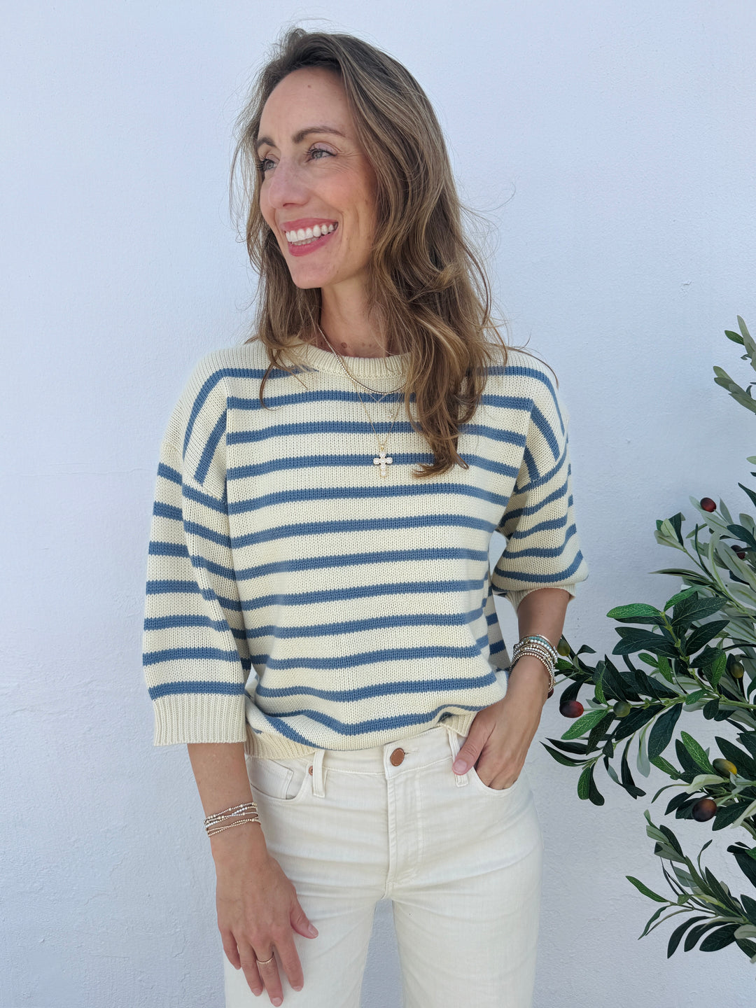 Coastal Stripe Sweater