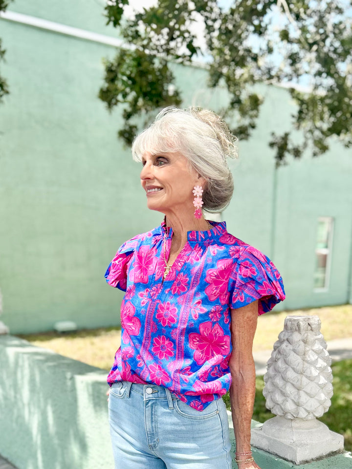 Bethel Floral Blouse