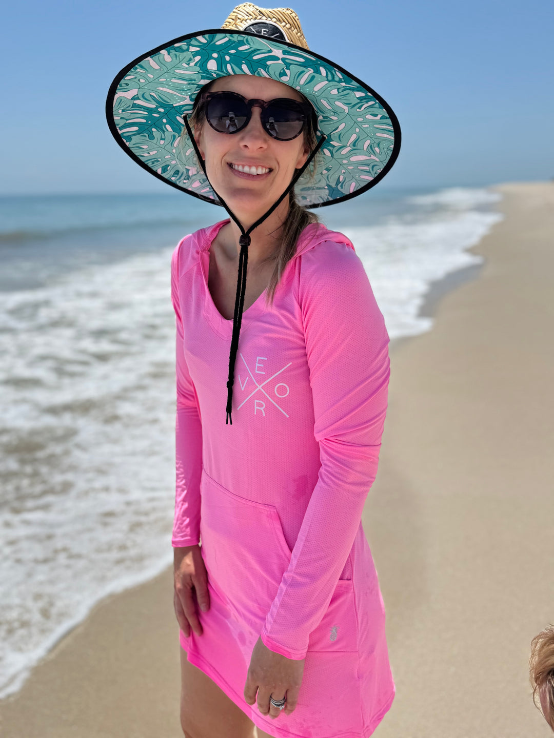 Vero UPF Hoodie Dress - Women's Pink