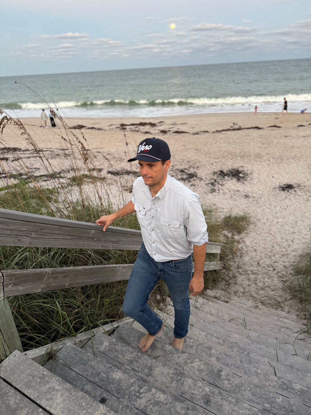 Vero Performance Rope Hat - Navy