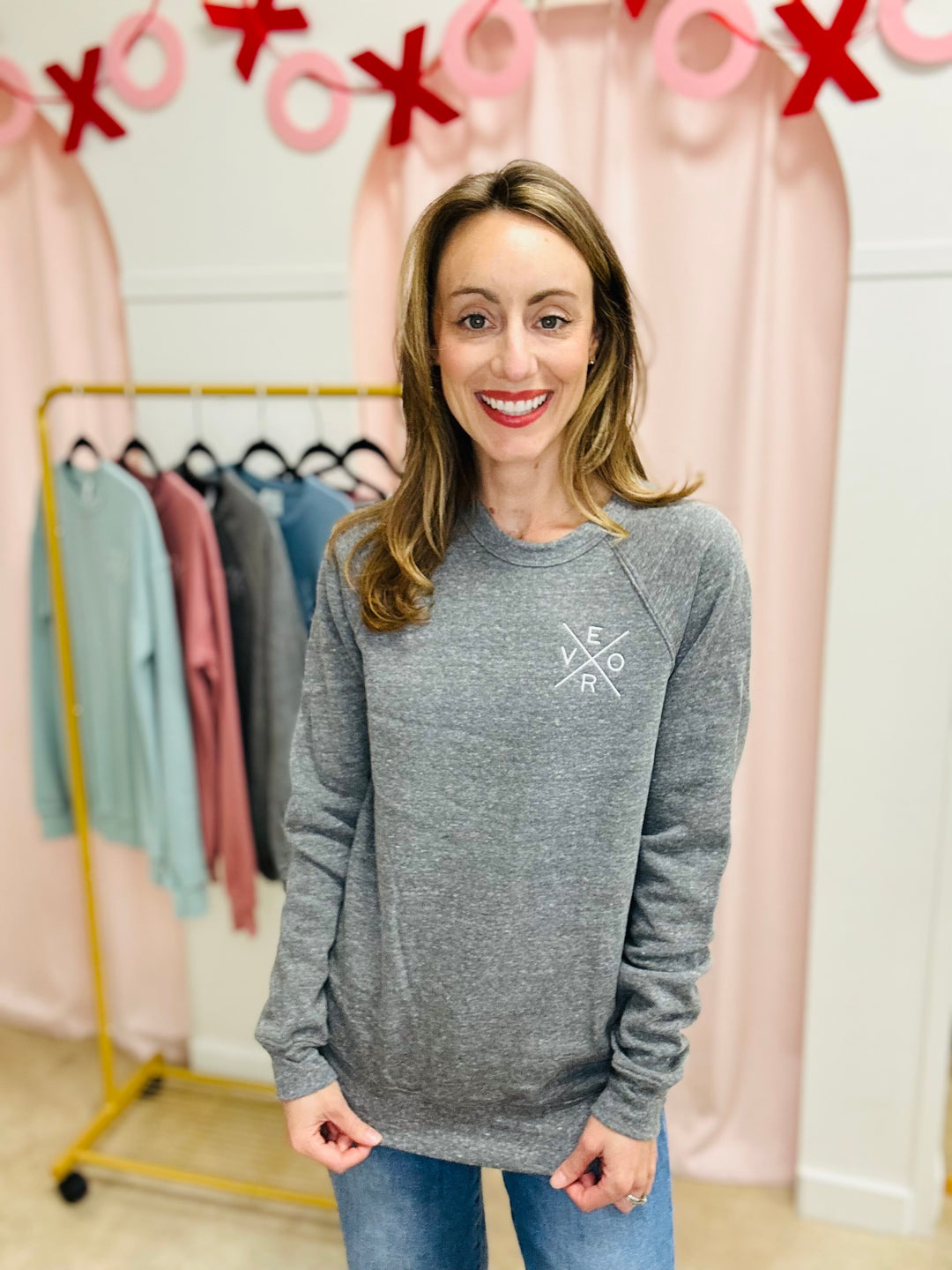 Vero Sweatshirt - Grey Triblend