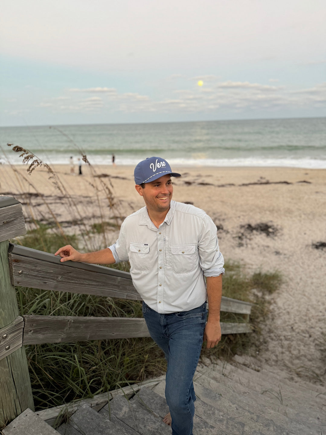 Vero Performance Rope Hat - Bahama Blue