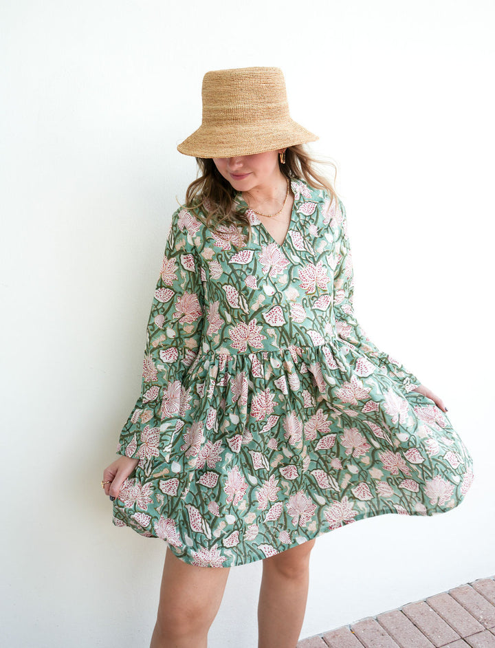 "The Maggie - Sage & Red" by Leighton Ann