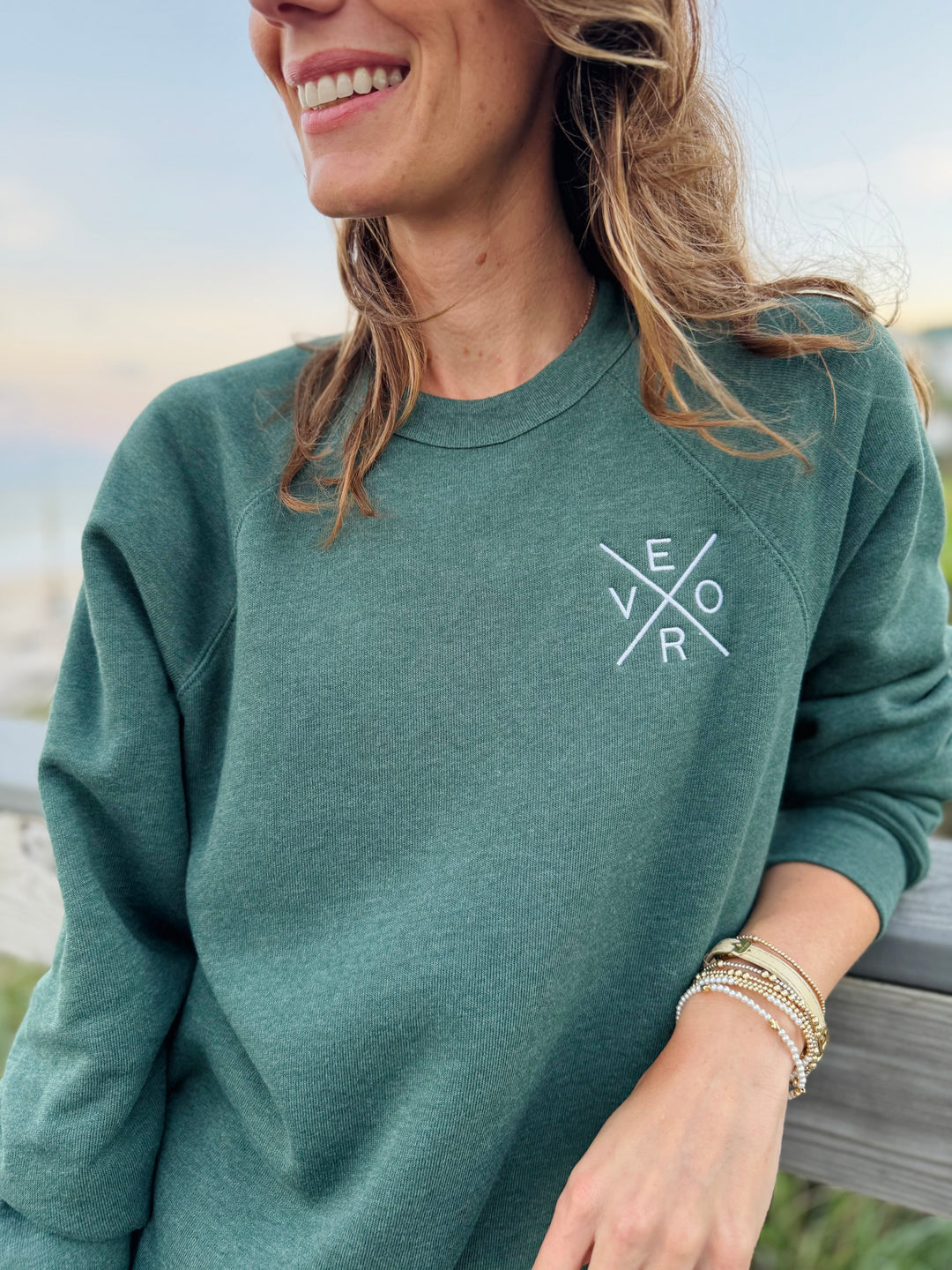 Vero Sweatshirt Heather Frost