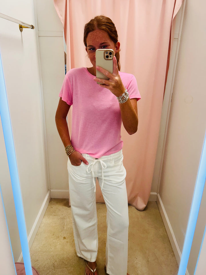 Lucy Lightweight Wide Leg Jean