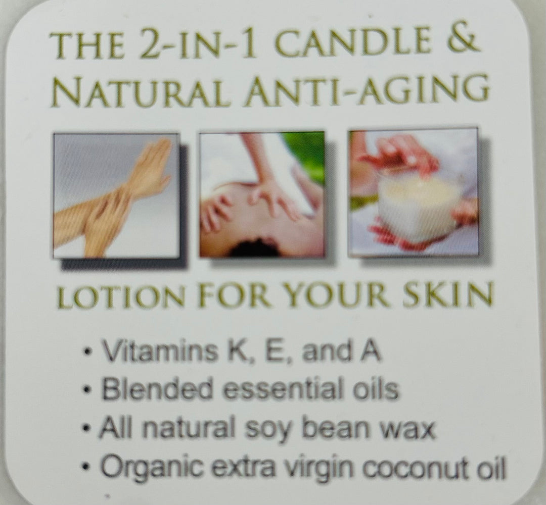 The VERO Candle Glass - Indian River Citrus Lotion Candle