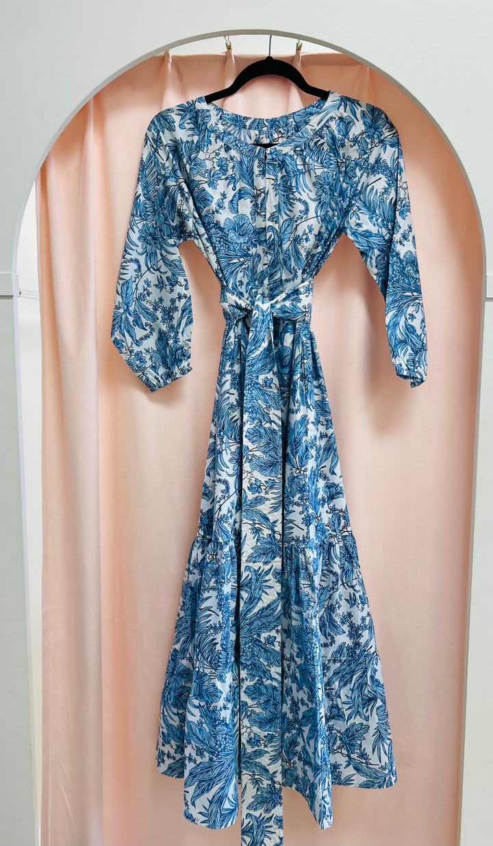 "The Charlotte - Sapphire & Cream" by Leighton Ann