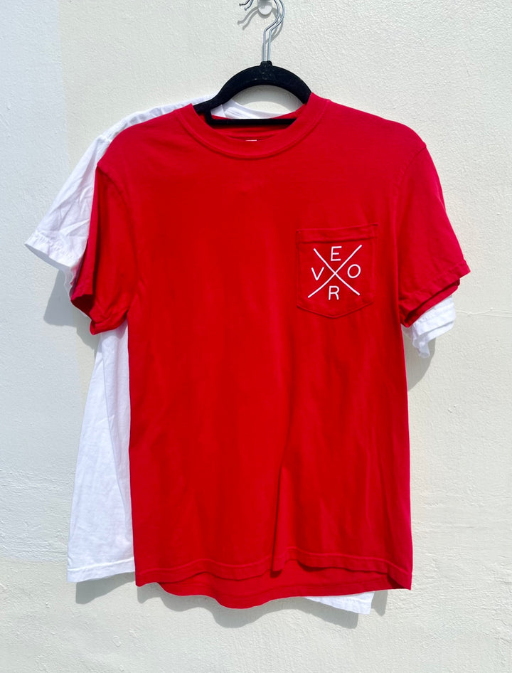 Vero Pocket Tee, Red