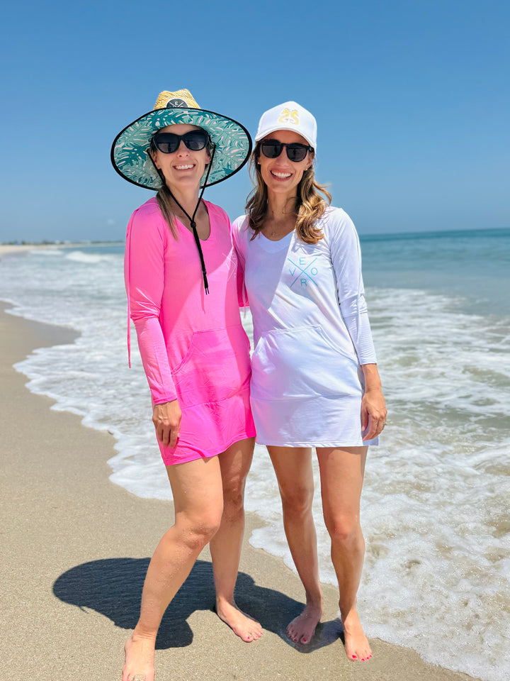 Vero UPF Hoodie Dress - Women's Pink