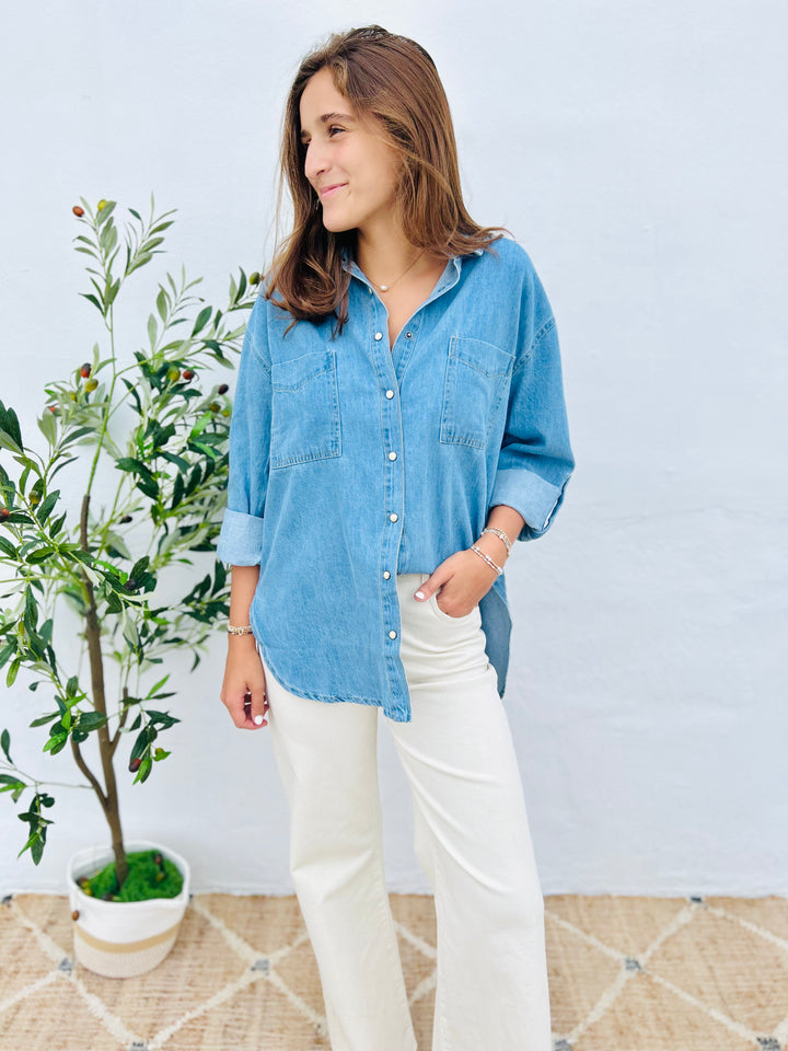 Coastal Cowgirl Button Up Shirt
