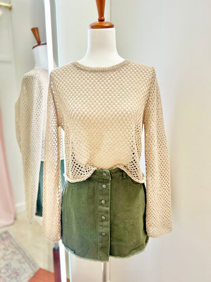 Olivia Olive  Mini Skirt