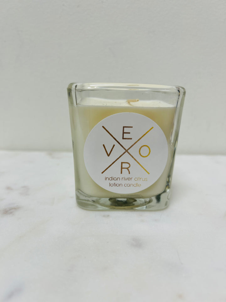 The VERO Candle Glass - Indian River Citrus Lotion Candle