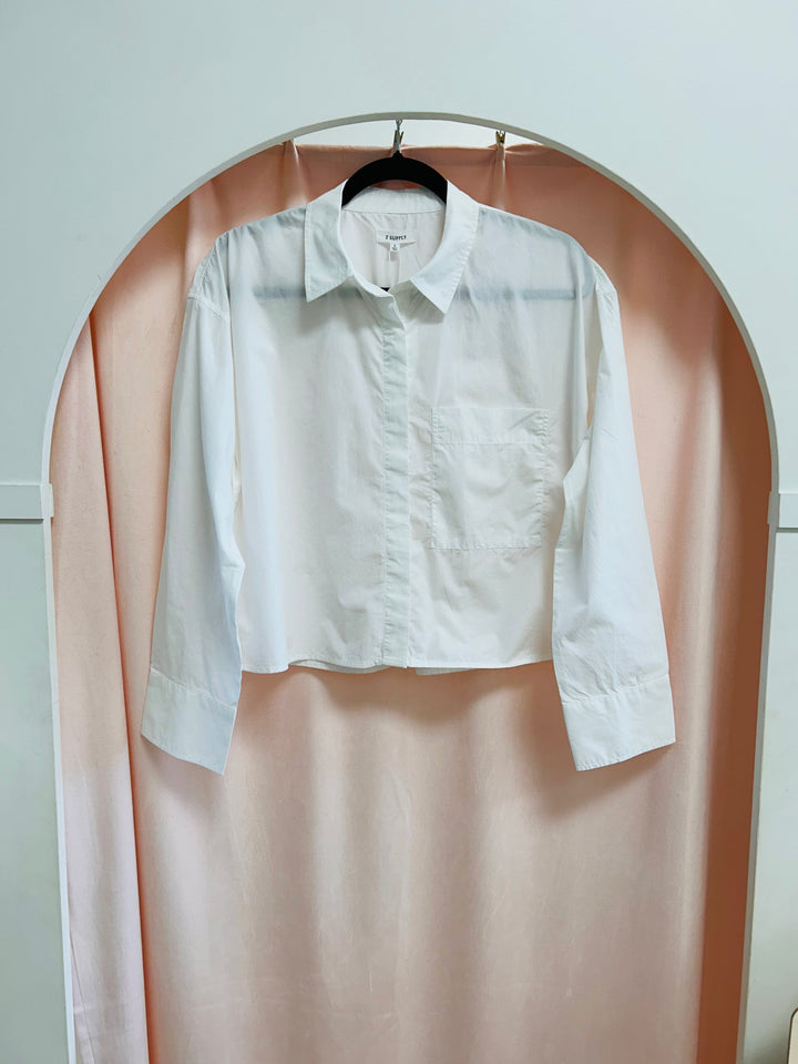 Z Supply - Favorite Button Up Top - White