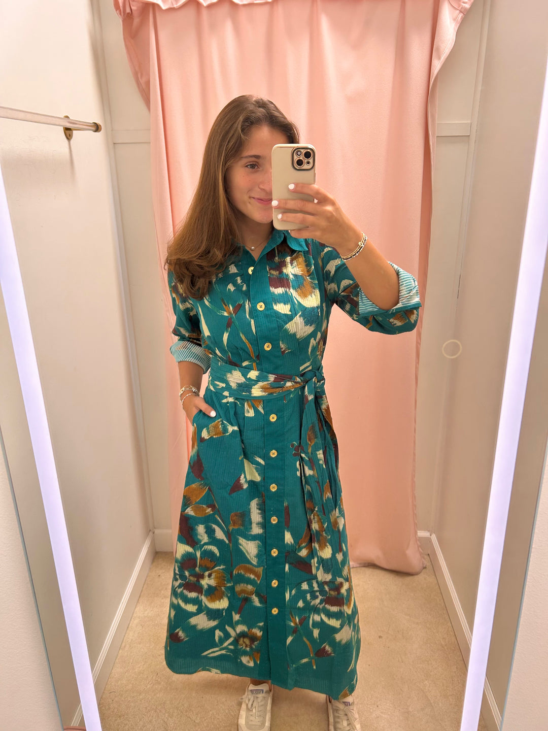 Meadow Bloom Floral Maxi Dress