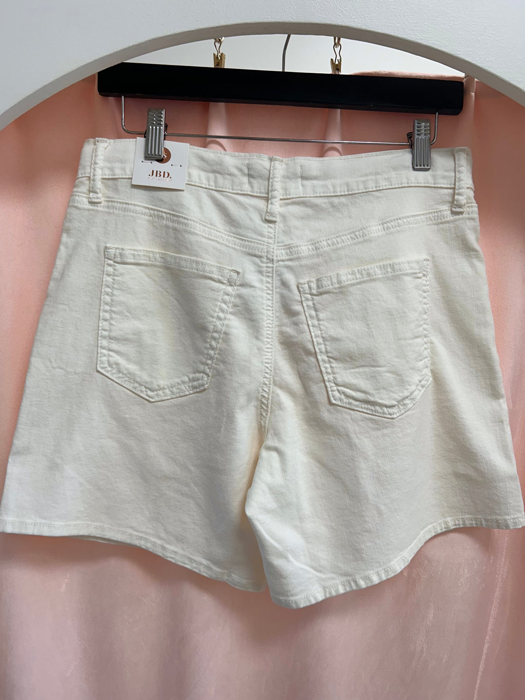 So Chill Tie-Waste Denim Shorts