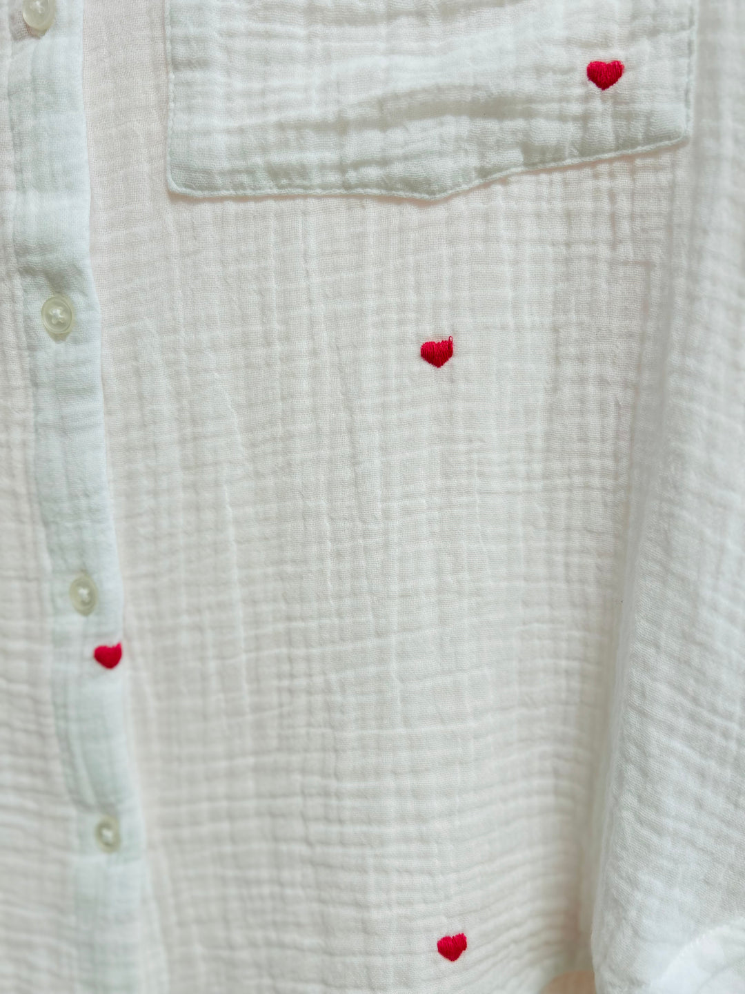 Hearts of Linen Top