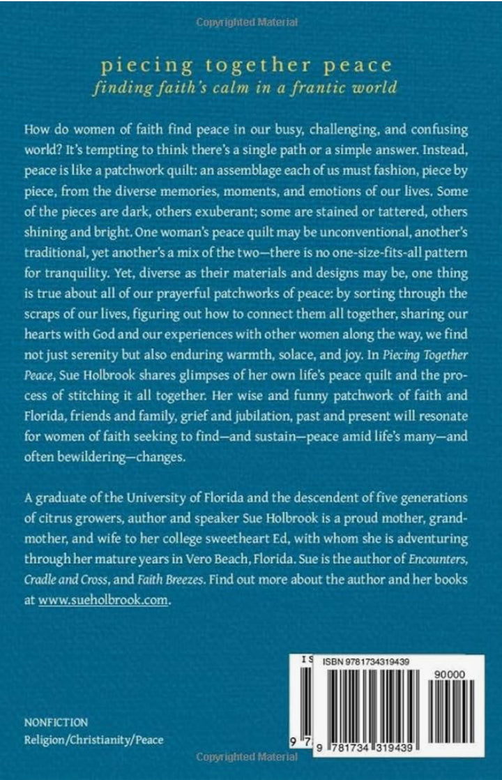 Piecing Together Peace- Finding Faith ‘s Calm In A Frantic World
