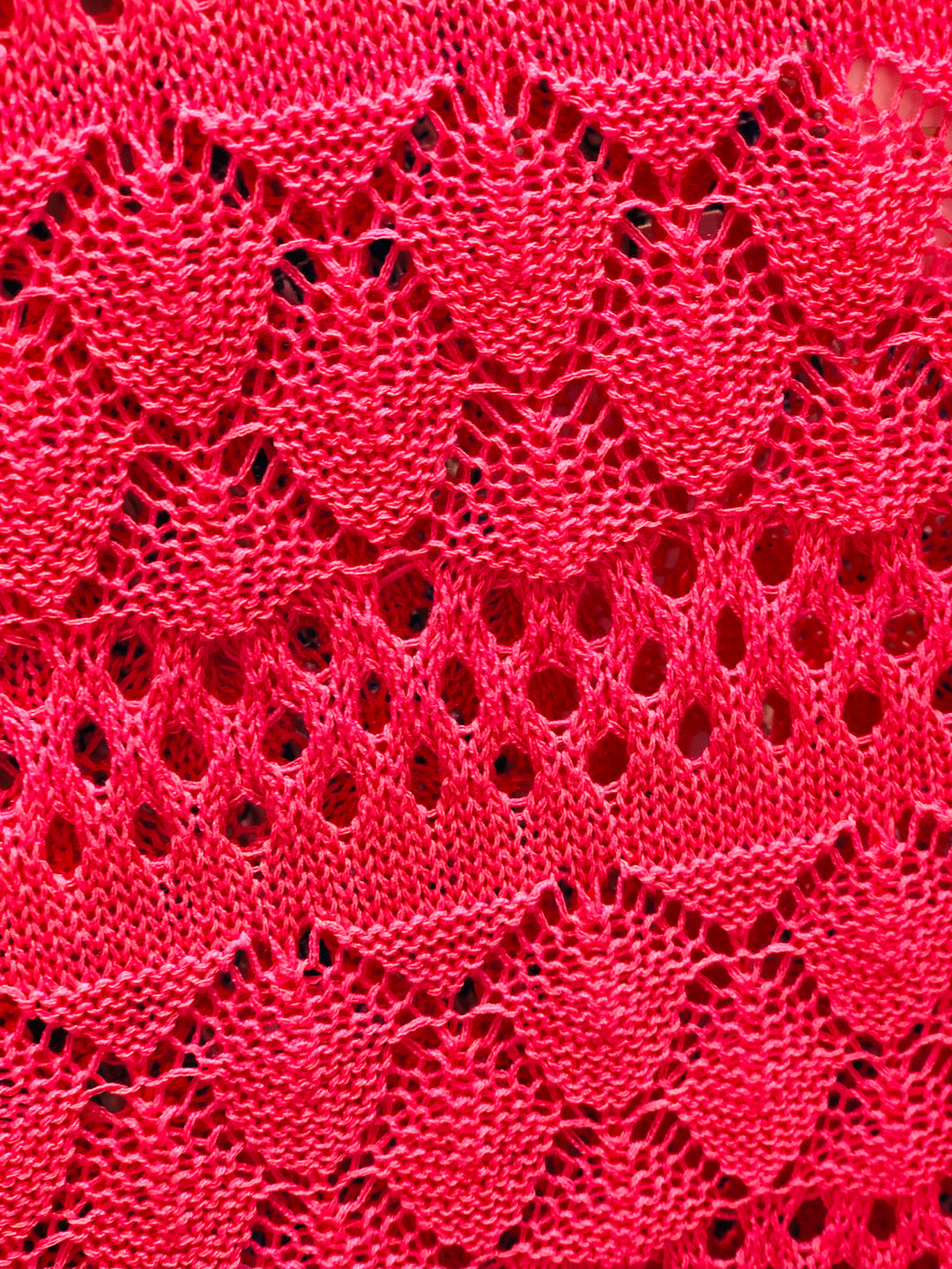 Laurel Crocheted Top Pink