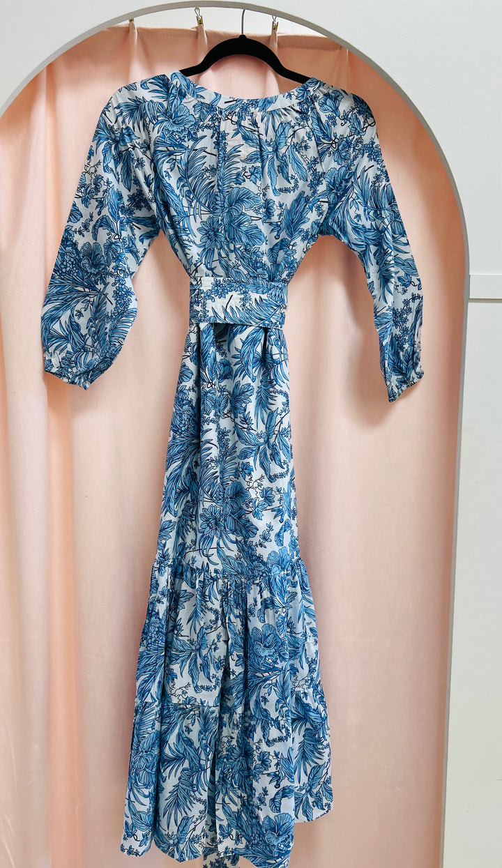 "The Charlotte - Sapphire & Cream" by Leighton Ann